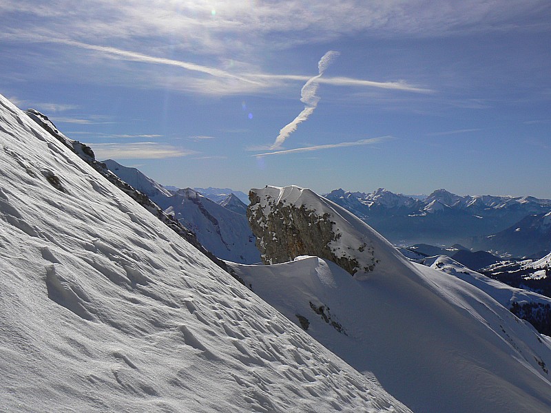 #13 Chauchefoin : On distingue le mont Charvin Chauchefoin : On distingue le mont Charvin