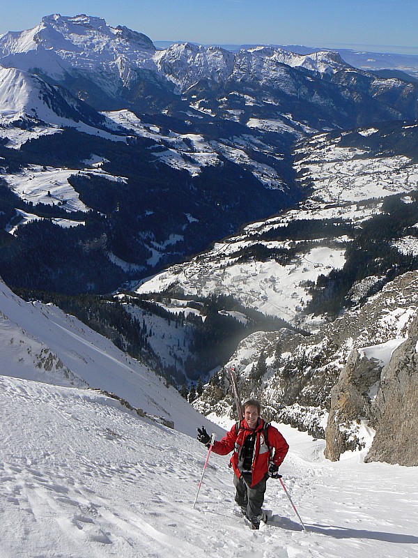 #12 Chauchefoin : Arrivée dans le haut du Chauchefoin Chauchefoin : Arrivée dans le haut du Chauchefoin