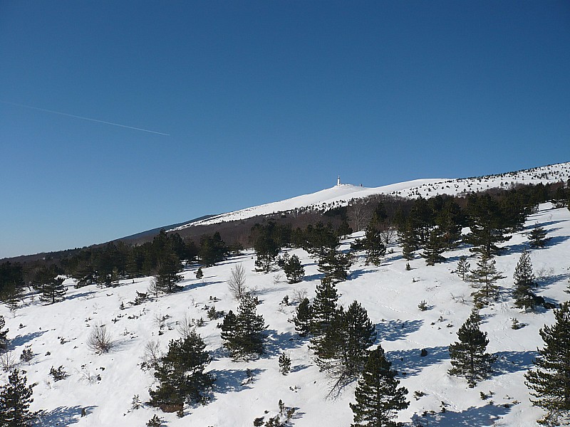 #3 Le Ventoux : Les pentes face Sud avec ses jolies combes Le Ventoux : Les pentes face Sud avec ses jolies combes