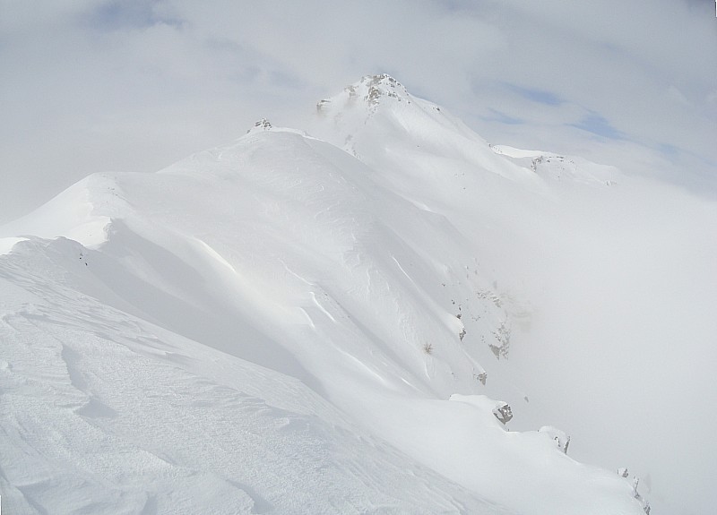 #2 Crête vers Pinfol : Brume quand tu nous tiens... Crête vers Pinfol : Brume quand tu nous tiens...