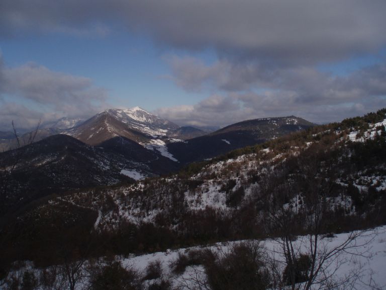 #1 Montagne d Montagne d'Angèle : Végétation du Sud ... et enneigement du Nord