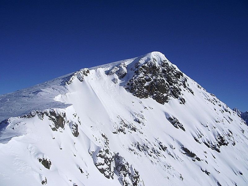 #4 Sommet du Tabor : Depuis l Sommet du Tabor : Depuis l'arête en montant