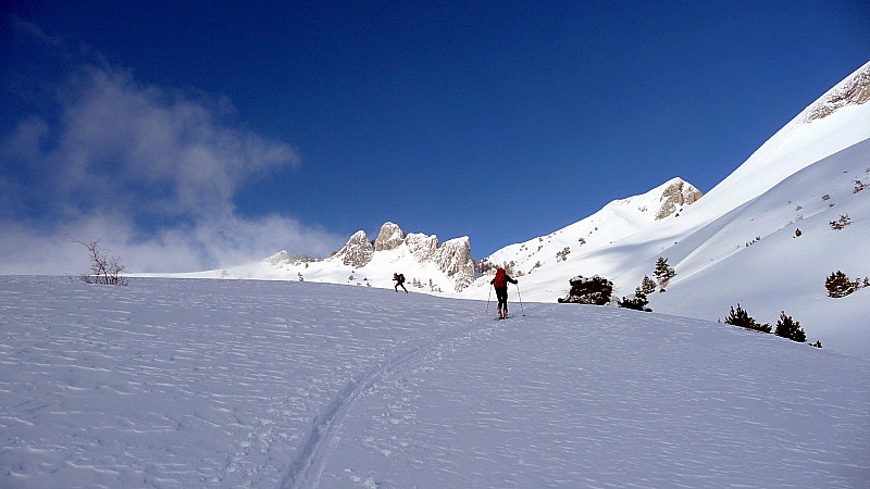 #2 Col du Grand Vallon au fond Col du Grand Vallon au fond