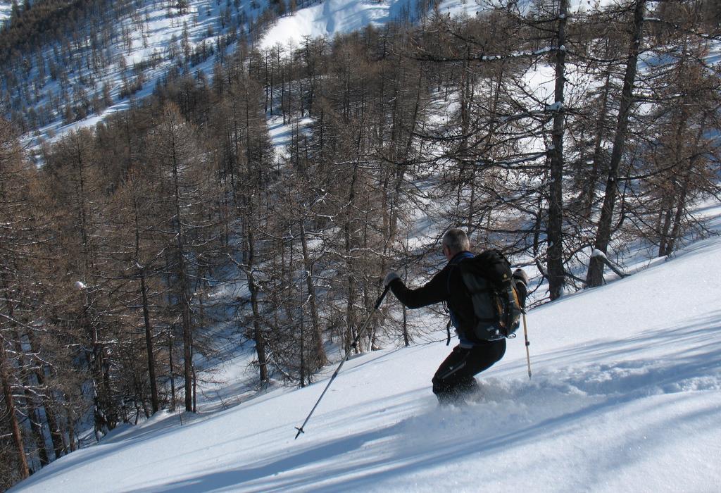 #5 Descente en versant Est Descente en versant Est