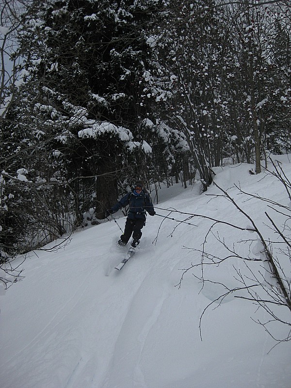 #7 Dans la descente : Nath en action. Dans la descente : Nath en action.