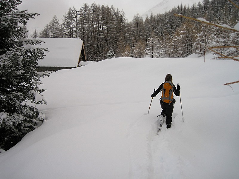 #2 5907 : Arrivée au chalet Patissou vers 1750m depuis la base de loisirs le 09 02 2010 5907 : Arrivée au chalet Patissou vers 1750m depuis la base de loisirs le 09 02 2010