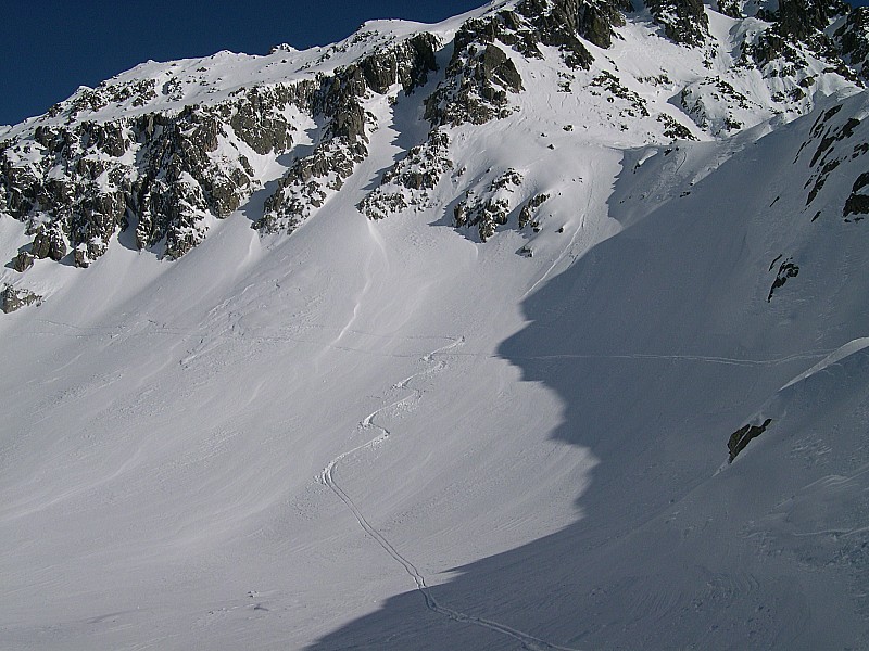 #2 Cime du mercantour : Quelque couloir de poudreuse non lourde Cime du mercantour : Quelque couloir de poudreuse non lourde
