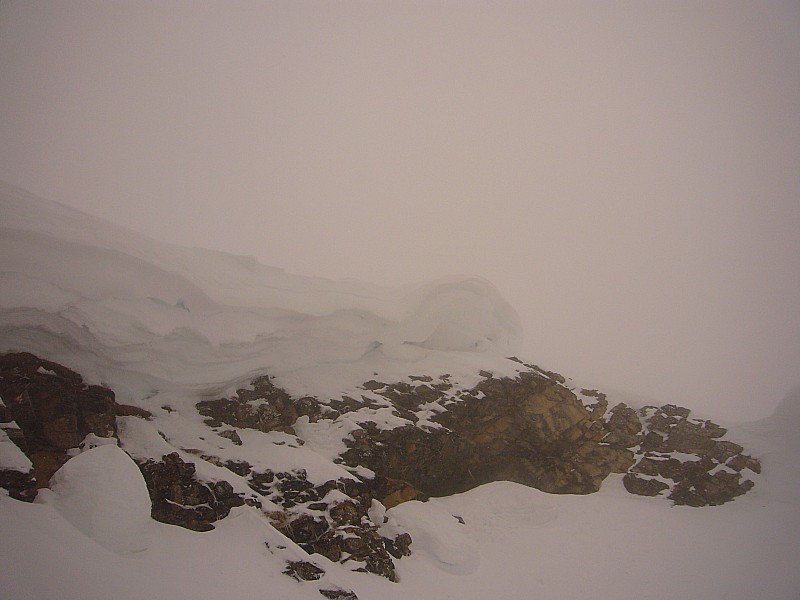 #8 Couloir des Nants : Corniche de sortie Couloir des Nants : Corniche de sortie