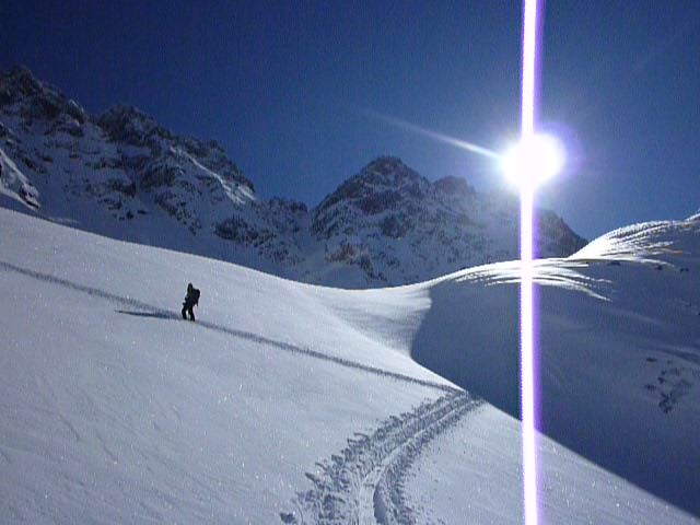 #1 Montée vers rocher blanc : L Montée vers rocher blanc : L'image qui va me rester dans la tête jusqu'au WE prochain!