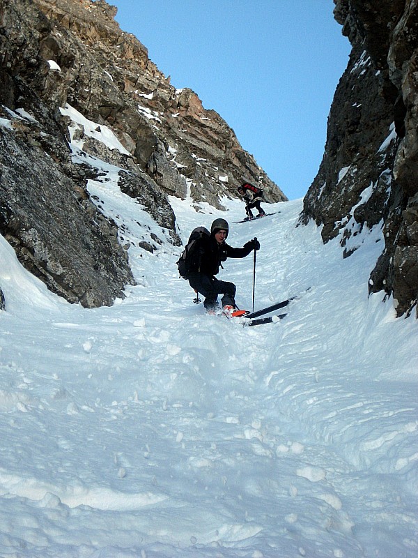 #4 Couloir raie des fesses : Olivier en action Couloir raie des fesses : Olivier en action