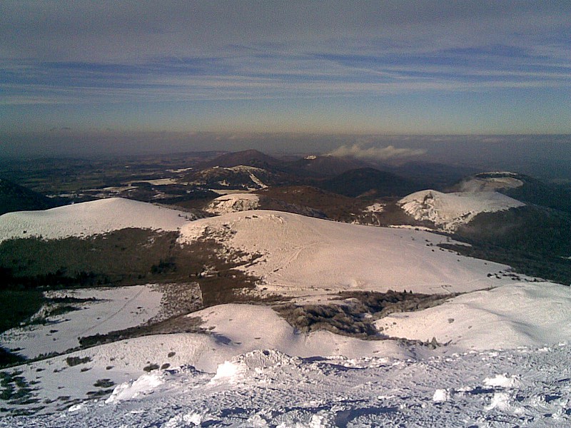 #3 Puy de Dôme : Panorama sur la chaine des Puys Puy de Dôme : Panorama sur la chaine des Puys