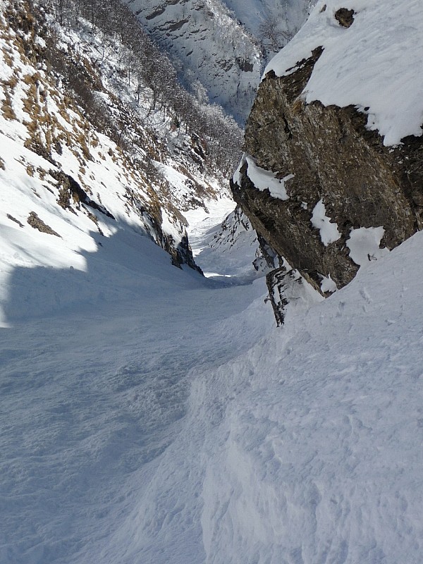 #7 rochers de l rochers de l'arpette : La suite, non descendue !