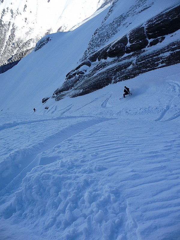 #8 col d col d'Armenaz couloir Nord : max fait parler la poudre !!