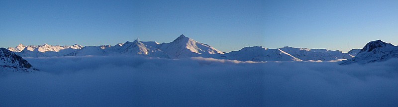 #7 le soir : vue du refuge le soir : vue du refuge