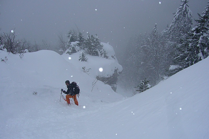 #3 Couloir du Grand Raya : L Couloir du Grand Raya : L'étroiture