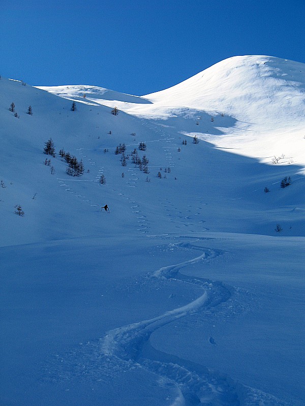 #3 Clotinaille: descente : Avant de rejoindre la Cabane de l’Alpet. Clotinaille: descente : Avant de rejoindre la Cabane de l’Alpet.