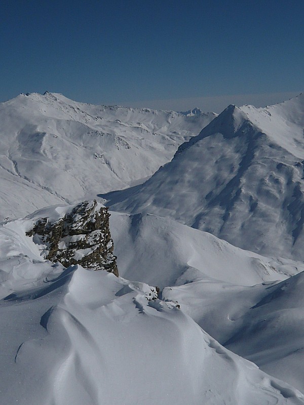 #3 Grand Glaiza et Pic Lombard : Les cimes ont été replâtrées. Grand Glaiza et Pic Lombard : Les cimes ont été replâtrées.