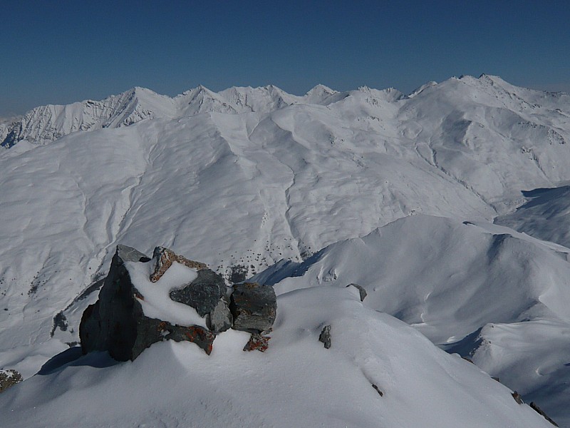 #4 Vers l Vers l'Italie : Cairn sommital et chaîne italienne