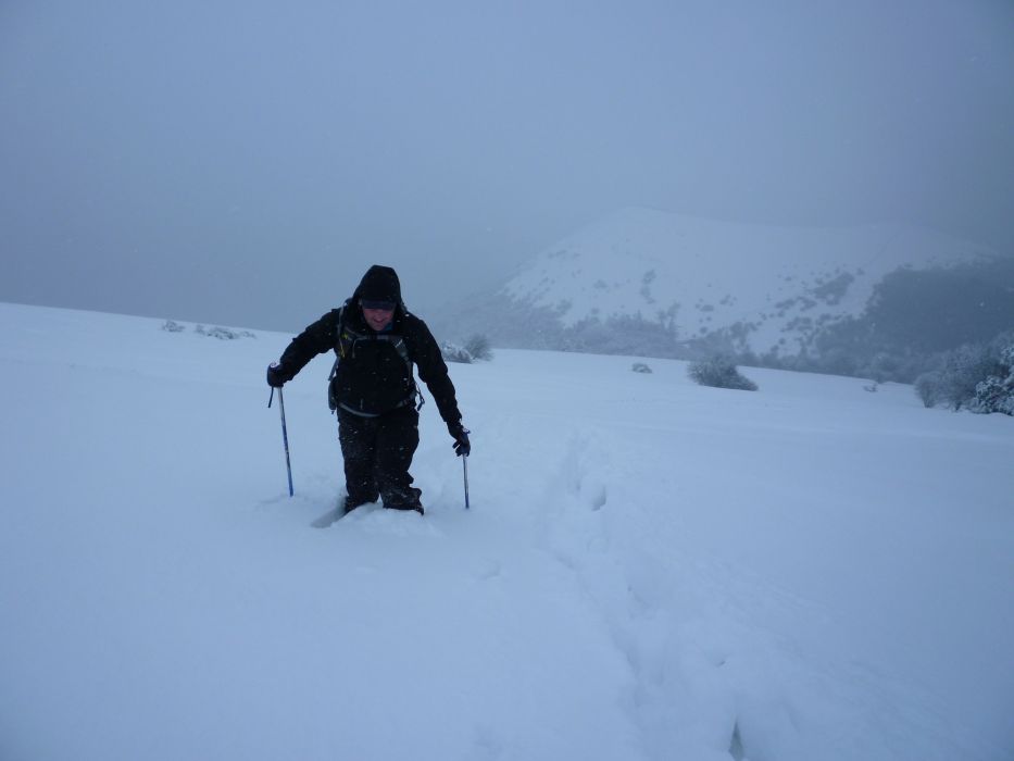 #5 Sur fond de Pariou : On ne voit même plus nos skis Sur fond de Pariou : On ne voit même plus nos skis