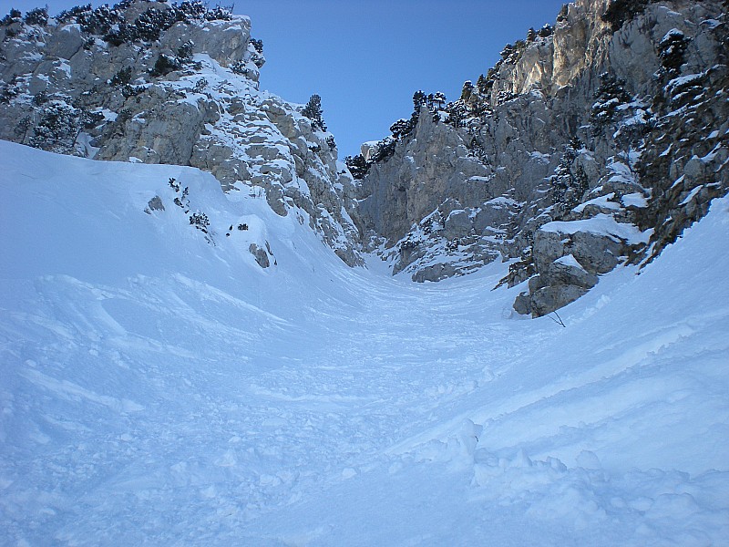 ROC DE POYEZ : Bas du couloir