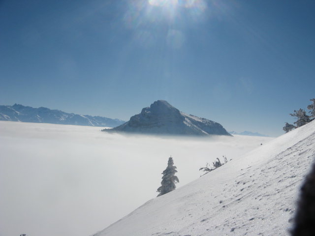 #8 Chamechaude : De l Chamechaude : De l'arete est du charmant som