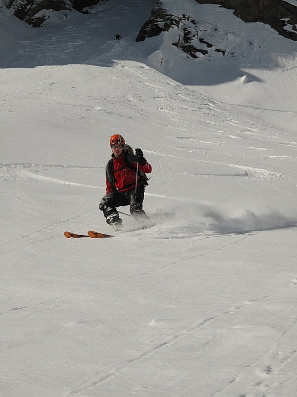 #9 Couloir du Chien : Bonne neige Couloir du Chien : Bonne neige