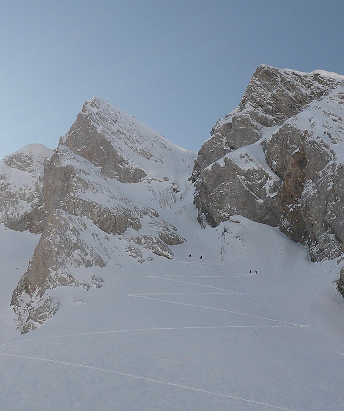 #1 Couloir Combaz : Ca trace dur... Couloir Combaz : Ca trace dur...