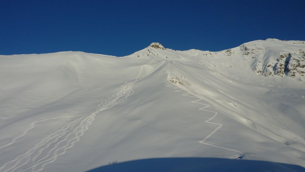 #15 traces : montée.... et descente. rien à jeter comme on dit ! traces : montée.... et descente. rien à jeter comme on dit !