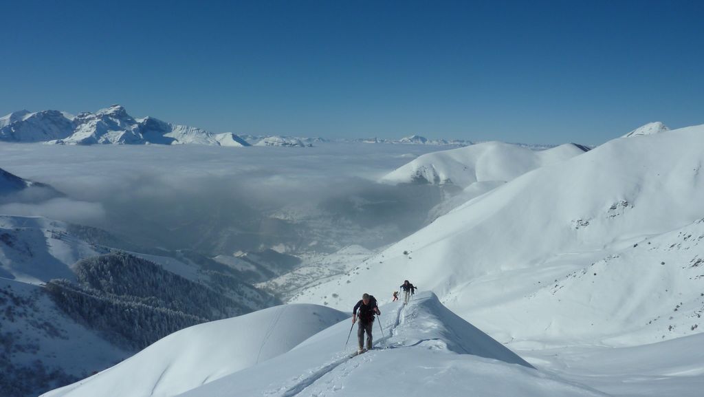 #4 Grand Chapelet : on suit les lignes de cretes Grand Chapelet : on suit les lignes de cretes