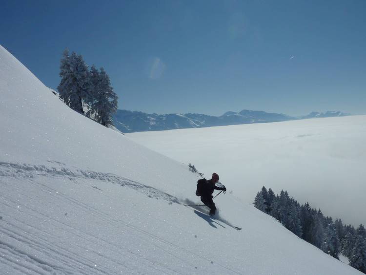 #8 Pravouta : Descente de la face SW. Pravouta : Descente de la face SW.