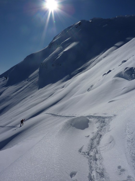 #12 Chamosseran : Sur le glacier de Chamosseran... Chamosseran : Sur le glacier de Chamosseran...