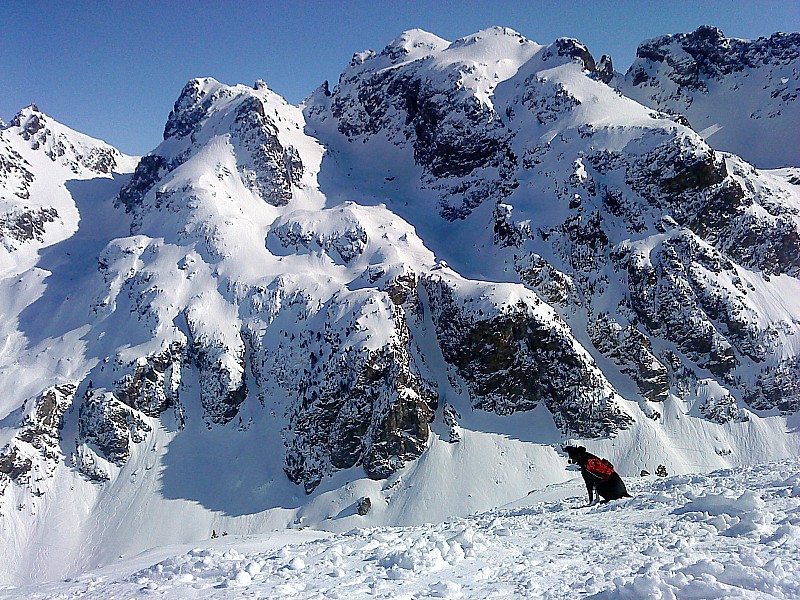 #1 ¨Pointe de la Vaudaine : Pointe de la Vaudaine depuis le Grand Eulier ¨Pointe de la Vaudaine : Pointe de la Vaudaine depuis le Grand Eulier