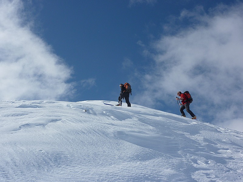 #2 Tête de Crouès : Sous la crête vers la Tête de Crouès Tête de Crouès : Sous la crête vers la Tête de Crouès