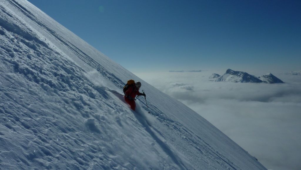 #6 Delle : superbe neige sur le haut de la face Delle : superbe neige sur le haut de la face