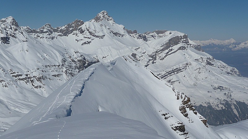 #1 du sommet, vue au nord : Les locaux pourront m du sommet, vue au nord : Les locaux pourront m'aider pour les sommets...