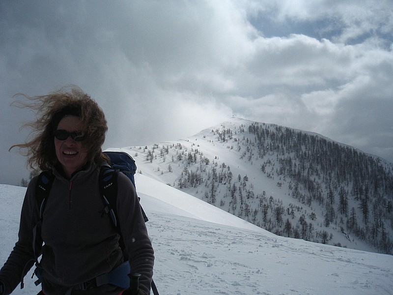#3 Le Chajol s Le Chajol s'embrume : et vent sur l'arête.