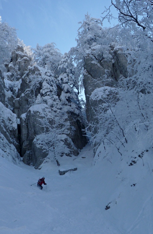 #14 Couloir de l Couloir de l'Aronde : Le bas du couloir