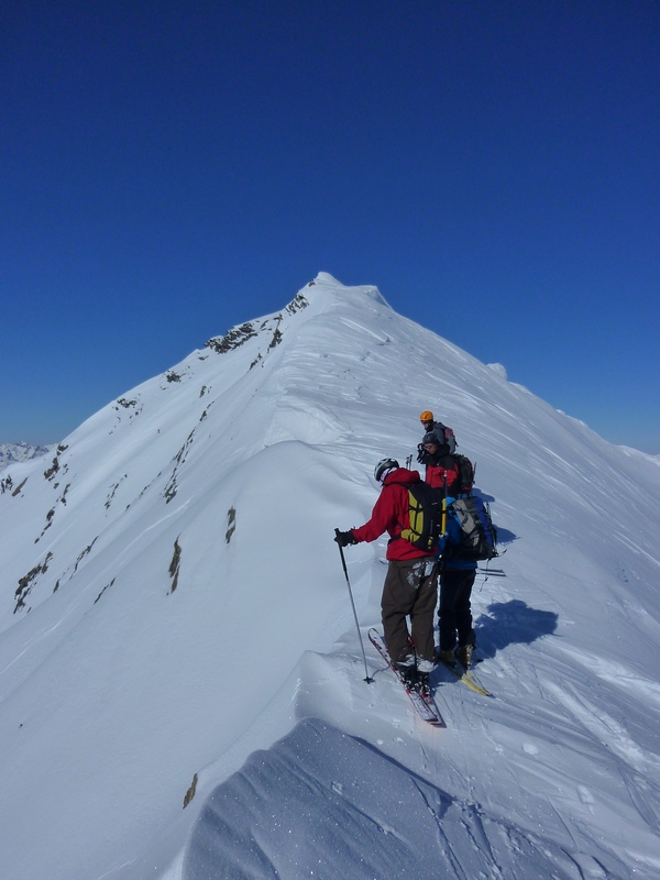 #13 Sommet du couloir W Pellard : dans les starting blocks Sommet du couloir W Pellard : dans les starting blocks