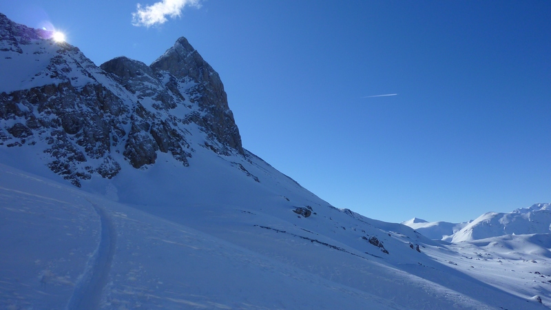 #19 Remontée col de l Remontée col de l'Epaisseur : la Septentrionale