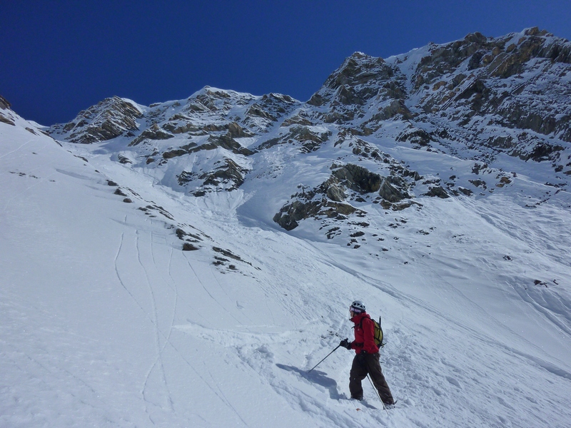 #14 Couloir W Pellard : la partie haute Couloir W Pellard : la partie haute