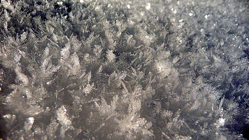 #1 Cristaux : 50 cm d Cristaux : 50 cm d'épaisseur de poudre sans cohésion