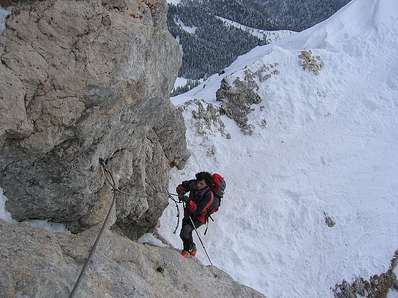 #1 Chamechaude : Le cable du sommet Chamechaude : Le cable du sommet