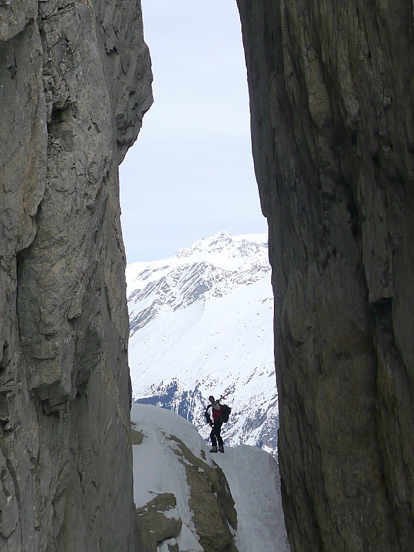 au fond du couloir : on ne peut pas se perdre ...