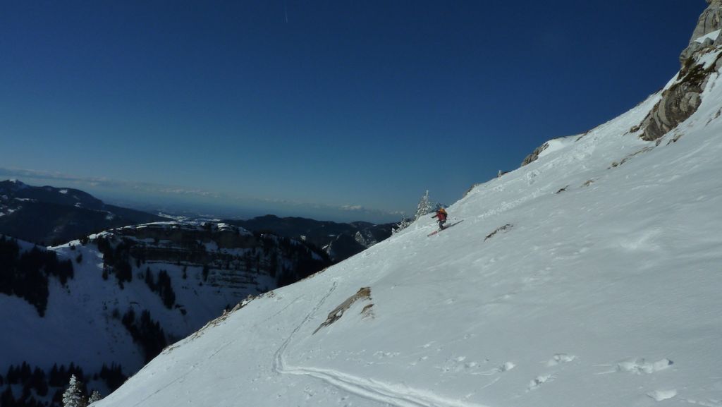 Delle : la neige a pas l'air si pire...