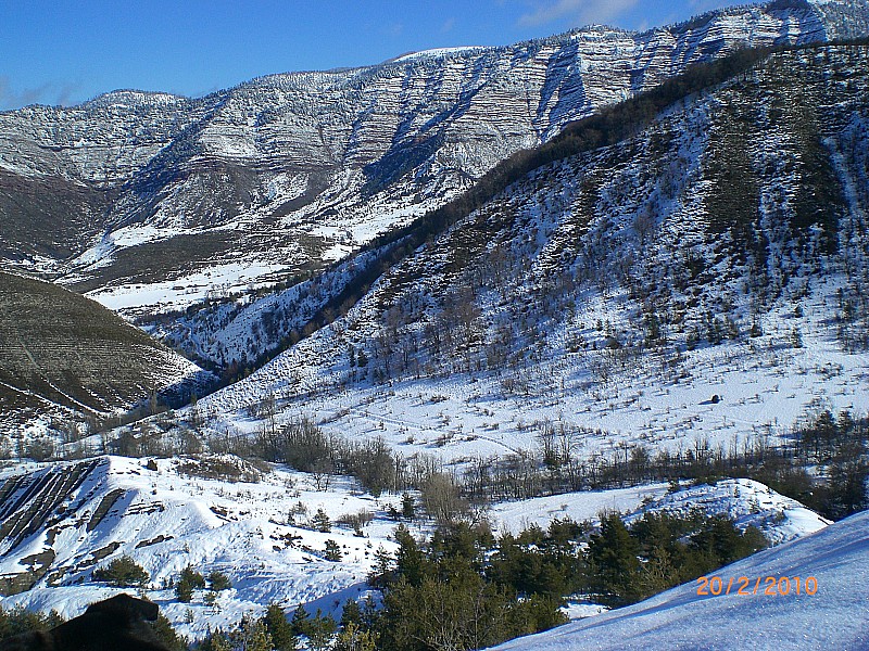 #1 Jouère : Le Gayne, ski sur les robines. Jouère : Le Gayne, ski sur les robines.