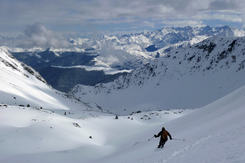 #3 Descente vallon auloueilh : vers la cabane du même nom Descente vallon auloueilh : vers la cabane du même nom