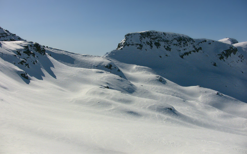 Vue sur le Col de Sanguinière