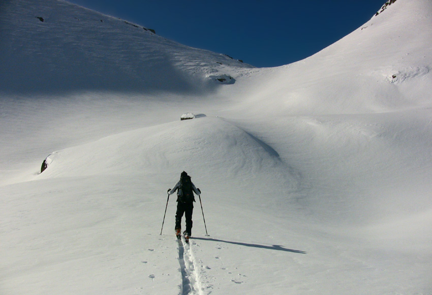 #10 Le Col de la Braissa 2599m, gavé de neige Le Col de la Braissa 2599m, gavé de neige