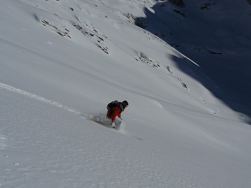#2 descente face Nord : descente descente face Nord : descente