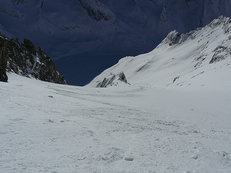 #1 face nord de la Grave : descente de la face nord face nord de la Grave : descente de la face nord